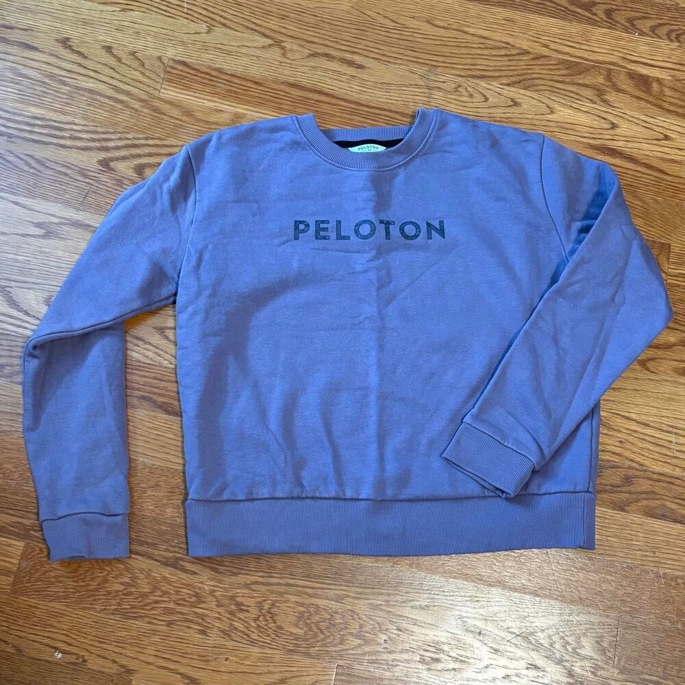 Peloton-apparel Women's Purple and Blue Sweatshirt